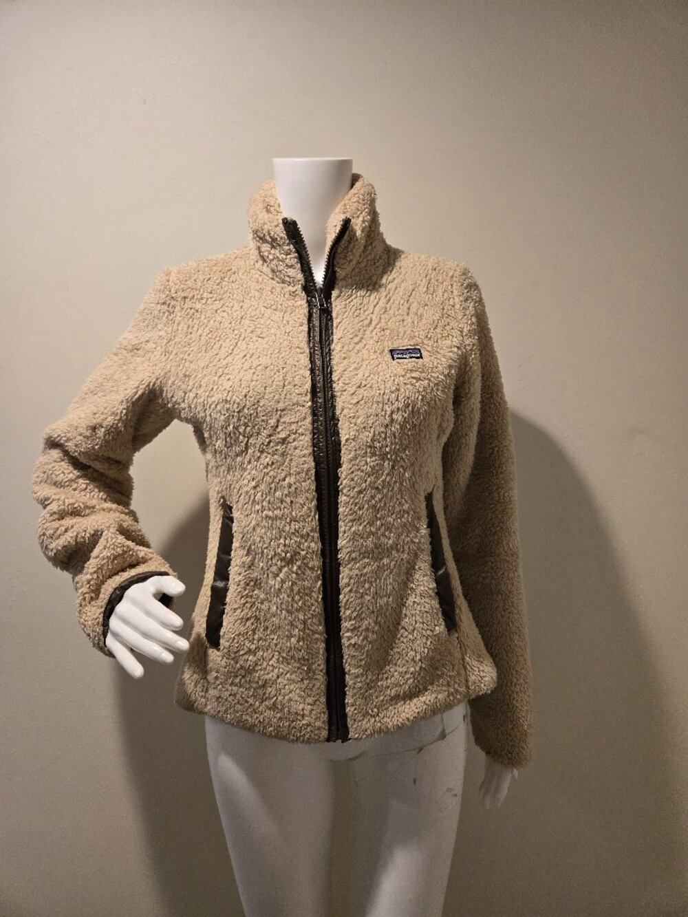 Patagonia Los Lobos Fleece Jacket Pale Khaki S